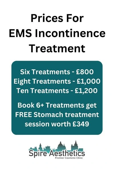 EMS Incontinence Treatment Prices Melksham