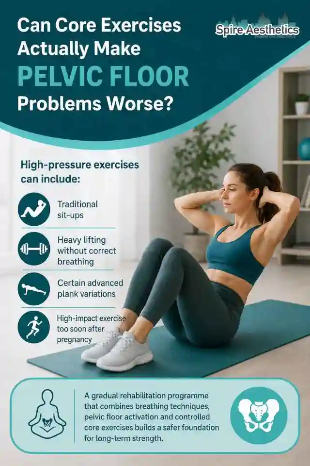 Can Strengthening Your Core Alone Actually Make Pelvic Floor Problems Worse Melksham?